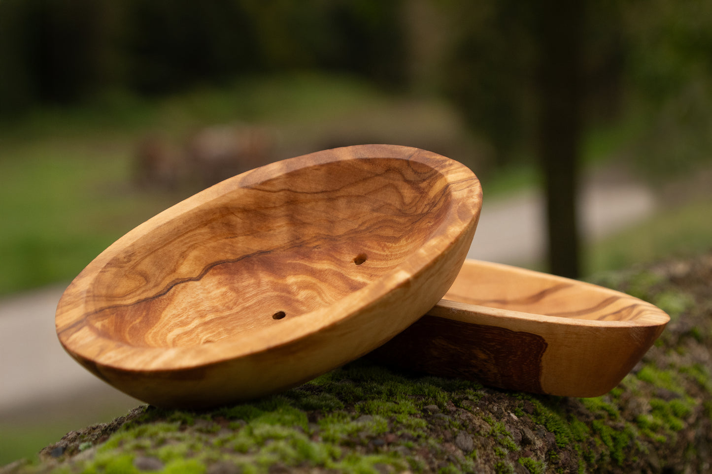 SEIFENSCHALE aus Olivenholz