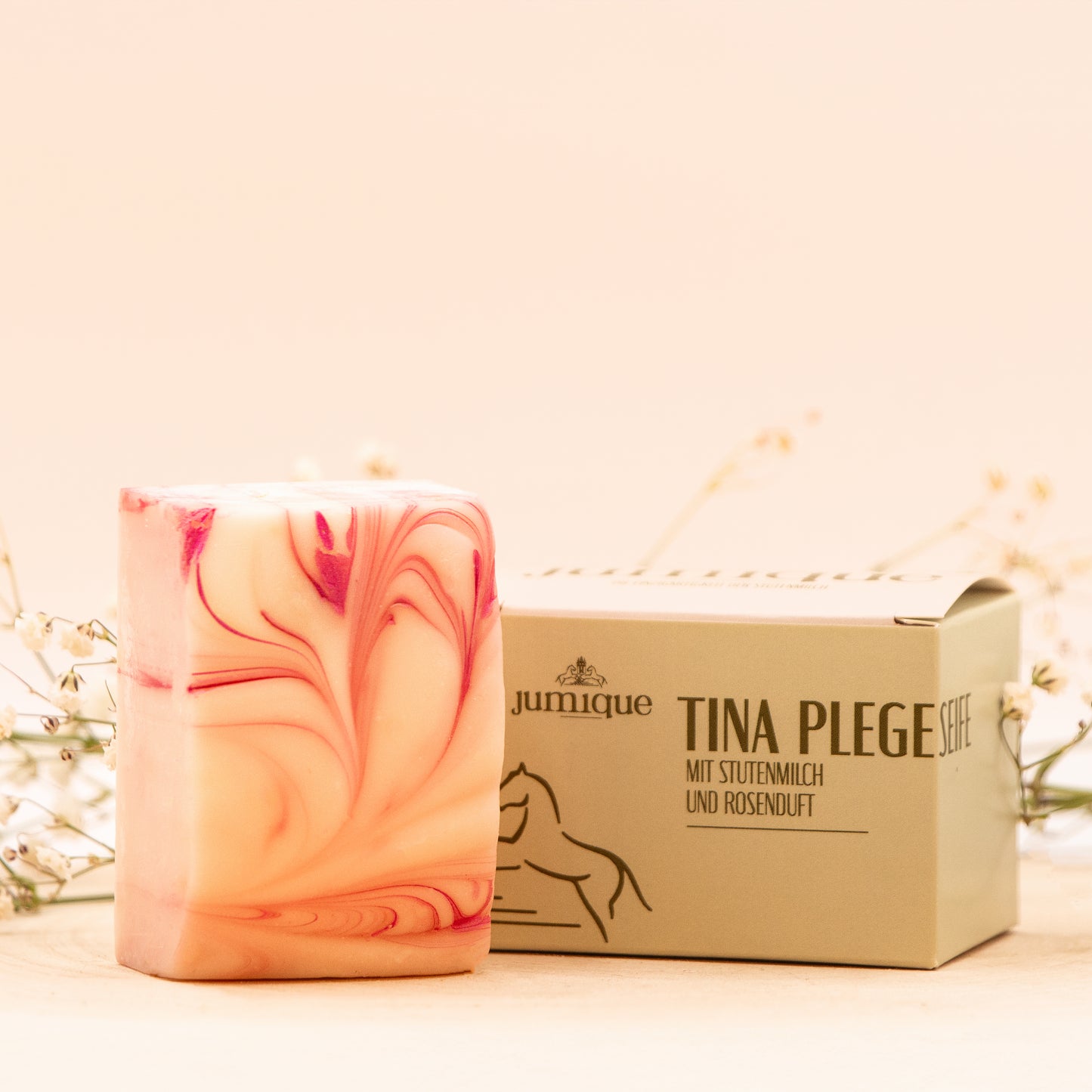 STUTENMILCHSEIFE TINA mit Rosenduft